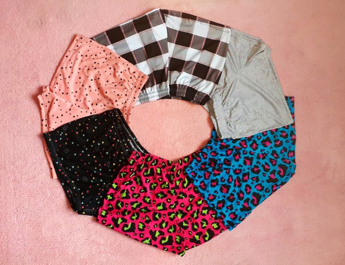 Imagen 2 de 10 de Short Pijama Mujer Verano Suelto Estampado Bianca Sheli 7008