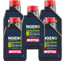 Comprar Kit Óleo Motul Ngen 5 10w30 4t 5 Litros Motul 5x111817