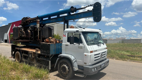 Vw Worker 17-180 Aclopado Com Perfuratriz