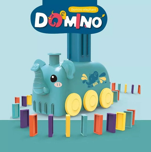 Elefante Domino Miebely Para Niños +3 Años, Camino Domino
