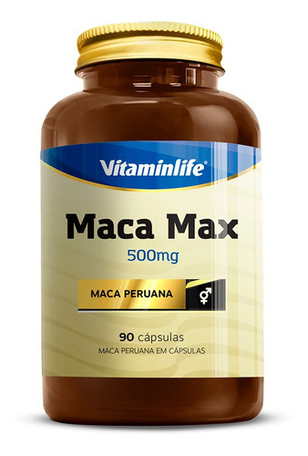 Kit 5 Maca Max Vitaminlife 90 cápsulas sin sabor