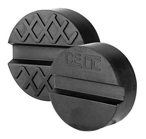Dedc 2 Paquetes Universal Slotted Rubber Pad Gato Frame Rail