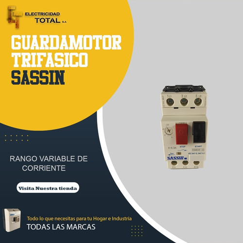 Guardamotor Para Bomba Monofásica 2,5- 4a / 0,73 - 1,18 Hp