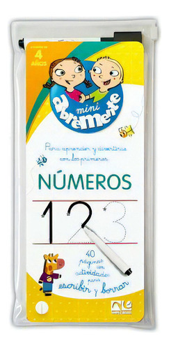 Mini Abremente -numeros-                  (c/marcador), De Novelty. Editorial Novelty Ediciones