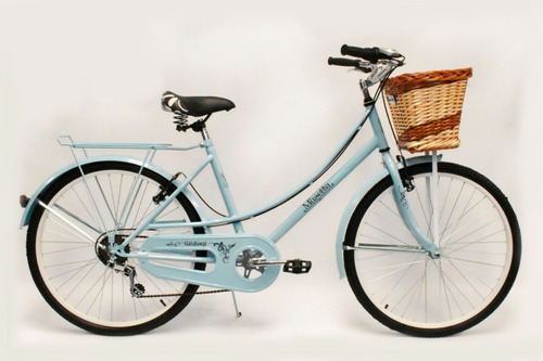 Imagen 1 de 1 de Bicicleta Paseo Musetta Vintage 6 Vel Rodado 26
