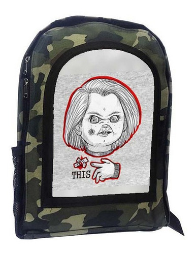 Mochila Camuflada Chucky A43