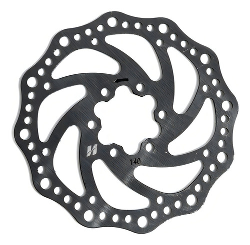 Disco Rotor Freio Bike 140mm Crom High One 6 Parafusos