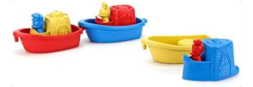 Green Toys Mickey Mouse Uniendo Barcos - Cb