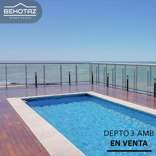 Departamento De 3 Ambientes A La Venta, Edificio Delfi Iv Sea View. La Perla, Mar Del Plata!