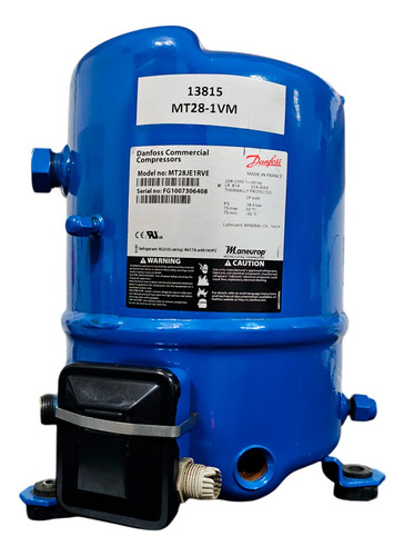 Compressor Recíproco Maneurop Danfoss R22 220v Mt28-1vm Usad (Usado)