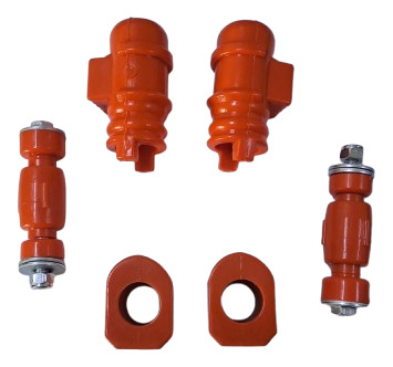 Kit Gomas Tornillo Y Barra Estabilizador Platina Clio Kangoo