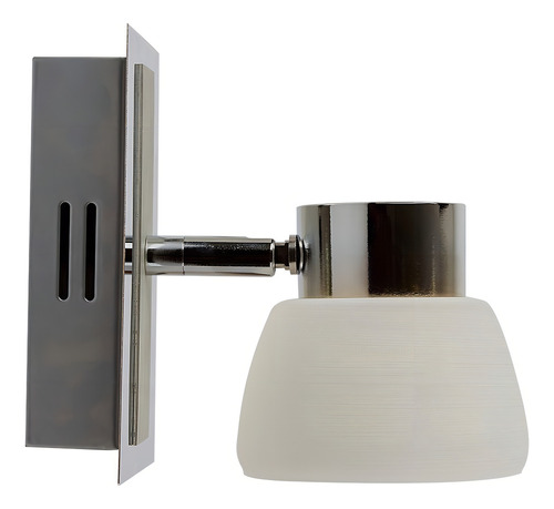 Luminario Muro Comedor Freyre1 Led Calido Cromo 5w Tecnolite
