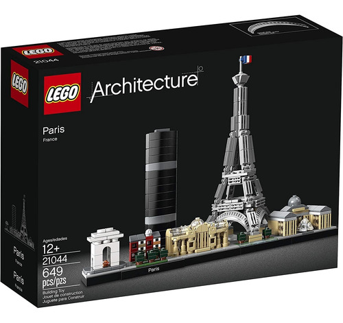 Maqueta De Construcción Lego, Arquitectura Parisina, 649 Pie