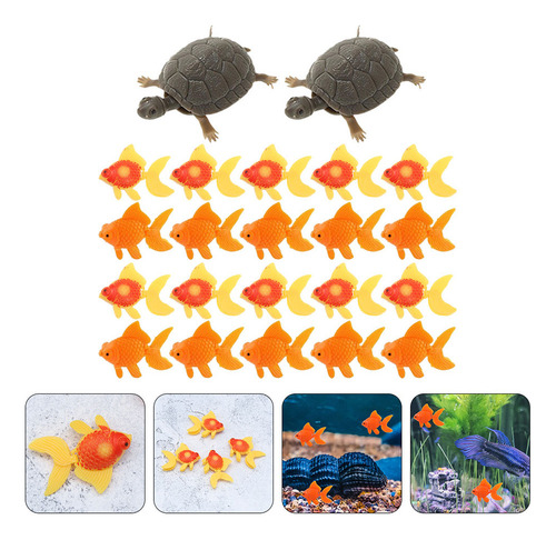 Comedero Artificial Para Peces De Colores, 22 Unidades