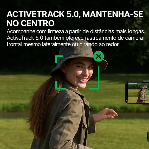 Gimbal Celular Dji Osmo Mobile 7p Estabilizador C/ Módulo
