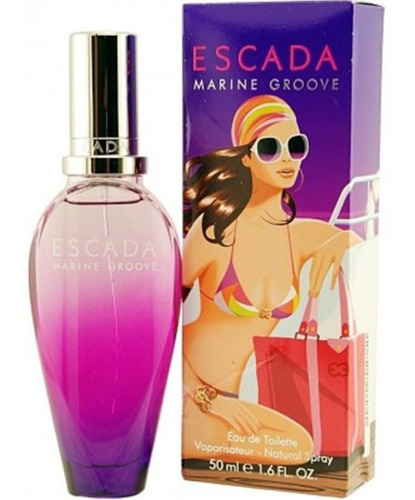 Perfume Escada Marine Groove Edt 50ml Dama 100% Original