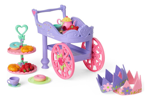 American Girl Welliewishers - Juego De Carrito De Té Para .