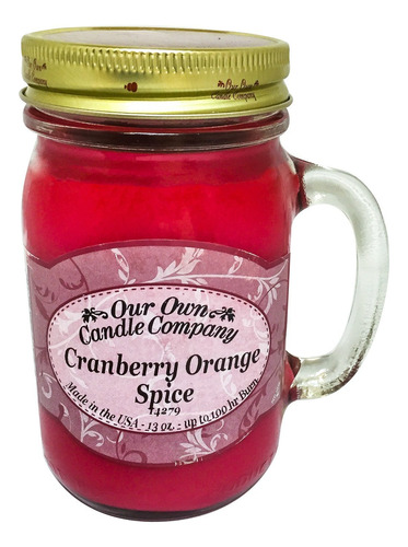 Nuestra Propia Empresa De Velas Cranberry Orange Spice Perfu