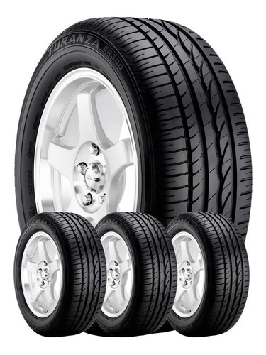 Kit 4u 205/55 R16 Turanza Er300 Bridgestone Envío + Válv $0