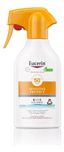 Protector Solar Sensitive Protect Kids Fps50 250ml Eucerin