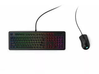 Combo Teclado Y Mouse Gamer Lenovo Km300 Rgb Usb L1