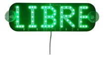 Comprar Letrero Luminoso 58 Led Para Auto Taxi Libre 12v