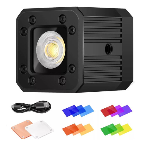 Neewer Mini Cob Impermeable - Luz De Video Apto Dslr - Gopro