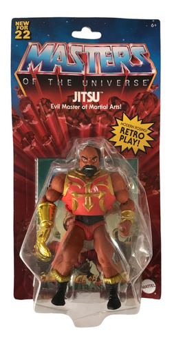 Jitsu Motu Origins Retro Play Blister Maltratado Mattel 2021 (Usado)