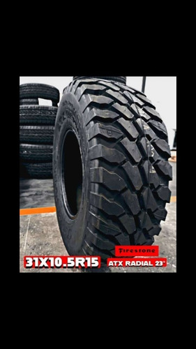 Cauchos 31x10.5r15  Firestone Atx