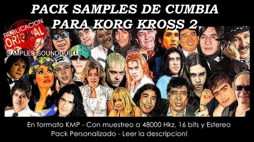 Pack Sonidos Cumbia Coleccion Para Korg Kross 2 (samples)
