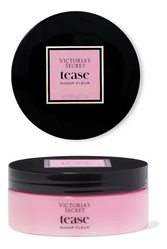 Victoria's Secret Tease Sugar Fleur Esfoliante Corporal • Tipo De Fragancia: Floral Calidá • Notas: Manzana Fresca, Capullos De Jazmín, Caramelo Rosado