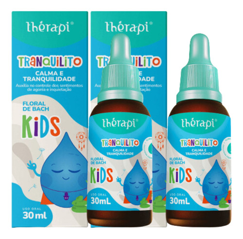 Floral Tranquilito Thérapi Kids Calma Tranquiliza - Kit 2 Un