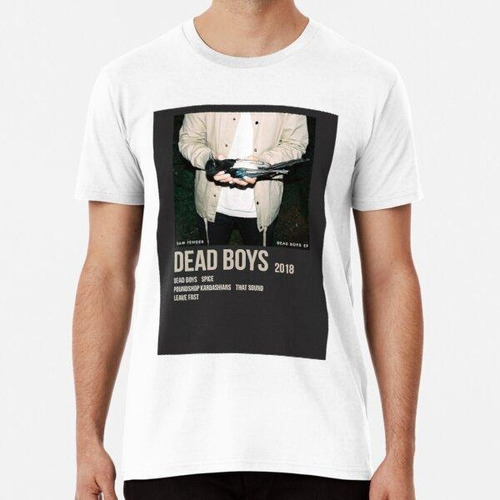 Remera Lista De Canciones Clásicas De Dead Boy Algodon Premi