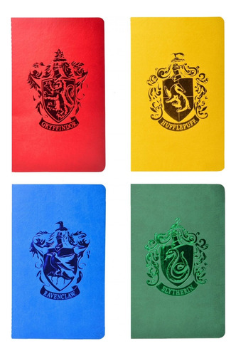 Cuadernos Mooving - Harry Potter Casas 13x21