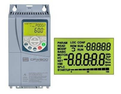 Inversor Frequência Cfw500a02p6t4nb20 1,5cv 2,6a 380/480v 3p