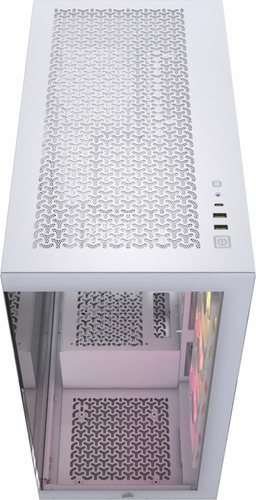 Gabinete Corsair Icue Link 3500x Rgb Midi-tower 3vent Blanco