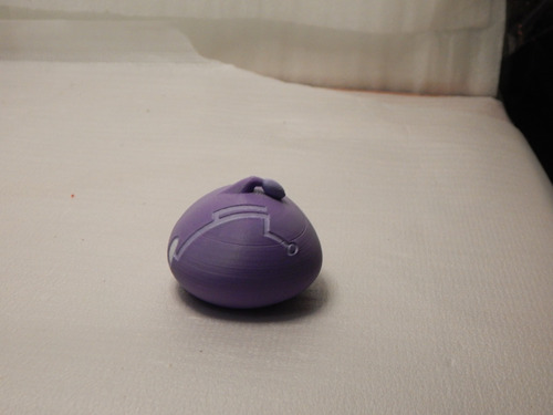 Genshin Impact Electro Slime Figura Impresion 3d Pixelados_