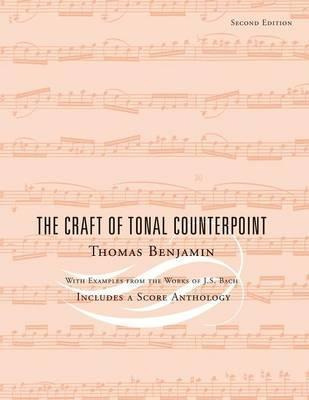 Libro The Craft Of Tonal Counterpoint - Thomas Benjamin