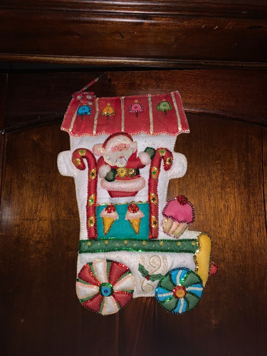 Adornos De Navidad Para Puerta Kit De 3 Botas