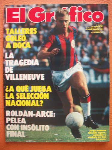 El Grafico 3266 11/5/1982 San Lorenzo Villenueve Roldan-arce