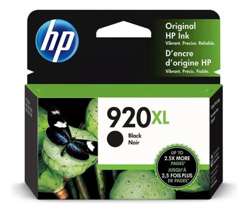 Cartucho Original Hp 920 Negro Xl - Vencido