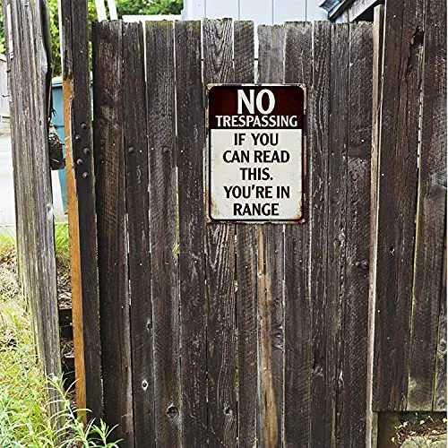 Señal De No Entrar Sin Autorización, Si Puedes Leer Esto, Es