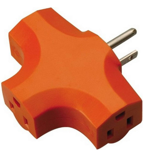 Coleman Cable 9906 3-outlet Adaptador De Enchufe De Pared  