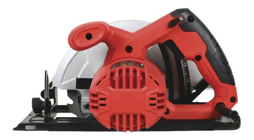 Imagen 3 de 10 de Sierra Circular Mano 1500w P/madera 185mm Profes 7.1/4 +hoja