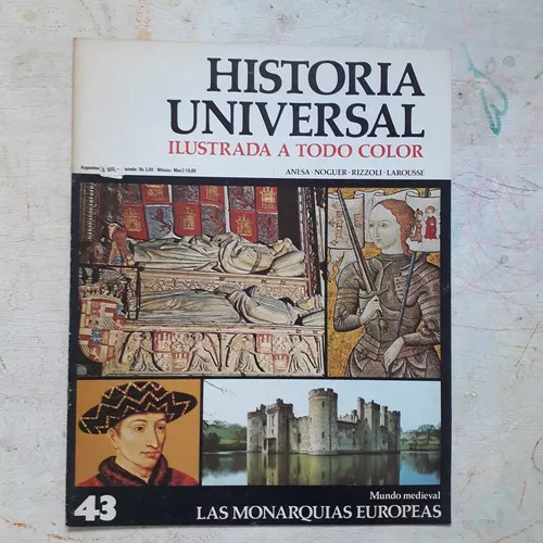 Mundo Medieval - Las Monarquias Europeas N°43 Historia Uni.