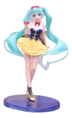 Figura Hatsune Miku 19cm C/caja Gigante Para Mostrar