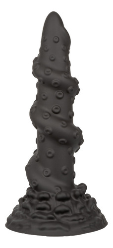 Dildo Curvo Monster Dong El Kraken Mayor Estimulo Placentero Color Negro