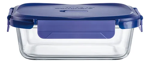 Set X 3 Taper Contenedor Rectangular Luminarc Putina 370 Ml