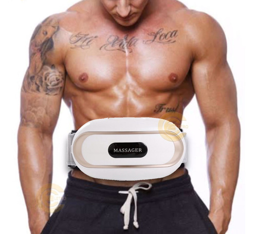 Imagem 3 de 7 de Cinta Massageadora Vibratoria Fitnes Abdominal Infravermelho