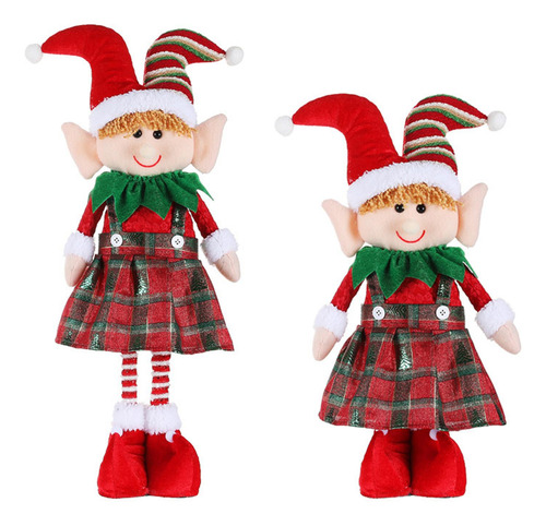 Muñecas De De Juguete De Navidad, Estatuilla De De Chica